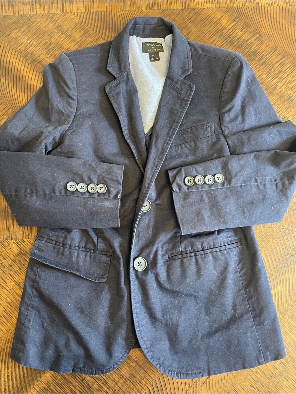 Crewcuts Boys Navy Blue Cotton Blazer